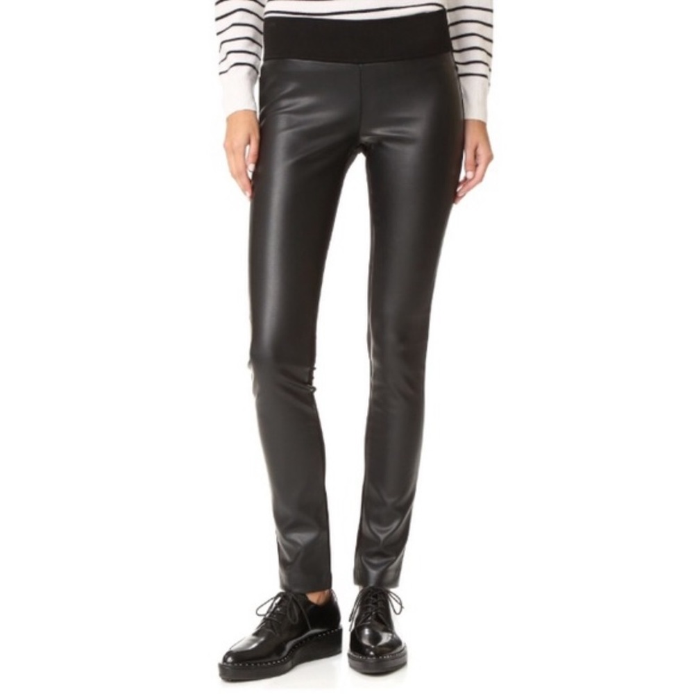 Club Monaco Tasha Faux Leather Leggings - EUC
